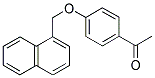 1-[4-(1-NAPHTHYLMETHOXY)PHENYL]-1-ETHANONE CAS#: 885267-47-0