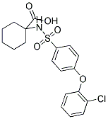 1-(([4-(2-CHLOROPHENOXY)PHENYL]SULFONYL)AMINO)CYCLOHEXANECARBOXYLIC ACID CAS#: 885268-82-6