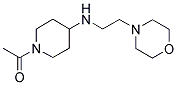 1-[4-(2-MORPHOLIN-4-YL-ETHYLAMINO)-PIPERIDIN-1-YL]-ETHANONE CAS#: 887445-59-2