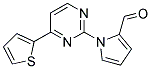 1-[4-(2-THIENYL)-2-PYRIMIDINYL]-1H-PYRROLE-2-CARBALDEHYDE CAS#: 855308-68-8