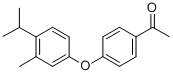 1-[4-(3-METHYL-4-ISOPROPYL-PHENOXY)-PHENYL]-ETHANONE CAS#: 887575-43-1