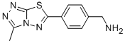 1-[4-(3-METHYL[1,2,4]TRIAZOLO[3,4-B][1,3,4]THIADIAZOL-6-YL)PHENYL]METHANAMINE CAS#: 875001-46-0
