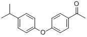 1-[4-(4-ISOPROPYL-PHENOXY)-PHENYL]-ETHANONE CAS#: 887574-95-0