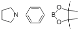 1-[4-(4,4,5,5-TETRAMETHYL-1,3,2-DIOXABOROLAN-2-YL)PHENYL]PYRROLIDINE CAS#: 852227-90-8