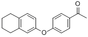 1-[4-(5,6,7,8-TETRAHYDRO-NAPHTHALEN-2-YLOXY)-PHENYL]-ETHANONE CAS#: 887576-99-0