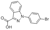 1-(4-BROMO-PHENYL)-1H-INDAZOLE-3-CARBOXYLIC ACID CAS#: 885275-47-8