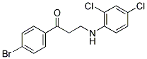 1-(4-BROMOPHENYL)-3-(2,4-DICHLOROANILINO)-1-PROPANONE CAS#: 882748-57-4