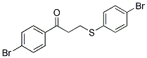 1-(4-BROMOPHENYL)-3-[(4-BROMOPHENYL)SULFANYL]-1-PROPANONE CAS#: 882749-13-5