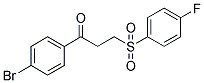 1-(4-BROMOPHENYL)-3-[(4-FLUOROPHENYL)SULFONYL]-1-PROPANONE CAS#: 868256-27-3