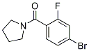 1-[(4-BroMo-2-fluorophenyl)carbonyl]pyrrolidine CAS#: 882689-88-5