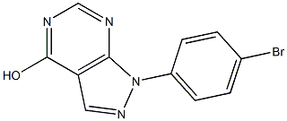 1-(4-BroMophenyl)-1H-pyrazolo[3,4-d]pyriMidin-4(5H)-one CAS#: 864872-05-9