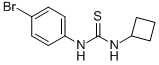 1-(4-Bromophenyl)-3-cyclobutyl-thiourea CAS#: 885266-88-6