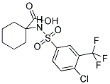 1-(([4-CHLORO-3-(TRIFLUOROMETHYL)PHENYL]SULFONYL)AMINO)CYCLOHEXANECARBOXYLIC ACID CAS#: 885269-03-4
