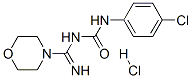 1-(4-CHLORO-PHENYL)-3-(IMINO-MORPHOLIN-4-YL-METHYL)-UREA HYDROCHLORIDE CAS#: 873773-57-0