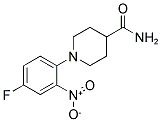 1-(4-FLUORO-2-NITROPHENYL)PIPERIDINE-4-CARBOXAMIDE CAS#: 874800-67-6
