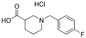 1-(4-FLUORO-BENZYL)-PIPERIDINE-3-CARBOXYLIC ACID HYDROCHLORIDE CAS#: 832737-45-8