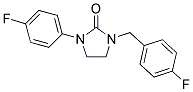 1-(4-FLUOROBENZYL)-3-(4-FLUOROPHENYL)TETRAHYDRO-2H-IMIDAZOL-2-ONE CAS#: 866149-36-2
