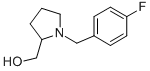 [1-(4-FLUOROBENZYL)PYRROLIDIN-2-YL]METHANOL CAS#: 864415-55-4