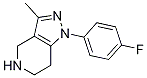 1-(4-Fluoro-phenyl)-3-Methyl-4,5,6,7-tetrahydro-1H-pyrazolo[4,3-c]pyridine CAS#: 853784-09-5