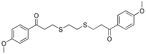1-(4-METHOXYPHENYL)-3-[(2-([3-(4-METHOXYPHENYL)-3-OXOPROPYL]SULFANYL)ETHYL)SULFANYL]-1-PROPANONE CAS#: 882748-85-8
