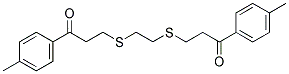1-(4-METHYLPHENYL)-3-[(2-([3-(4-METHYLPHENYL)-3-OXOPROPYL]SULFANYL)ETHYL)SULFANYL]-1-PROPANONE CAS#: 882748-92-7