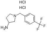1-(4-TRIFLUOROMETHYL-BENZYL)-PYRROLIDIN-3-YLAMINE DIHYDROCHLORIDE CAS#: 869747-17-1