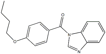 1-(4-butoxybenzoyl)-1H-benzimidazole CAS#: 876361-80-7