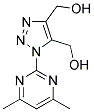 [1-(4,6-DIMETHYL-2-PYRIMIDINYL)-5-(HYDROXYMETHYL)-1H-1,2,3-TRIAZOL-4-YL]METHANOL CAS#: 886361-66-6
