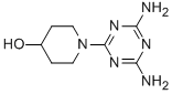 1-(4,6-Diamino-1,3,5-triazin-2-yl)piperidin-4-ol CAS#: 885268-31-5