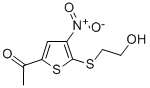 1-[5-[(2-HYDROXYETHYL)THIO]-4-NITRO-2-THIENYL]ETHAN-1-ONE CAS#: 845266-22-0