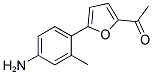 1-[5-(4-AMINO-2-METHYL-PHENYL)-FURAN-2-YL]-ETHANONE CAS#: 886494-62-8