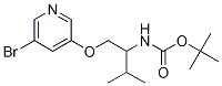 [1-(5-BroMo-pyridin-3-yloxyMethyl)-2-Methyl-propyl]-carbaMic acid tert-butyl ester CAS#: 882169-80-4