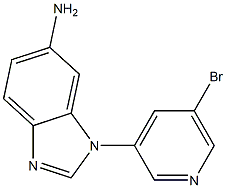 1-(5-BroMopyridin-3-yl)-1H-benzo[d]iMidazol-6-aMine CAS#: 860301-36-6