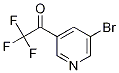 1-(5-Bromo-3-pyridinyl)-2,2,2-trifluoroethanone CAS#: 886364-44-9