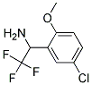 1-(5-CHLORO-2-METHOXY-PHENYL)-2,2,2-TRIFLUORO-ETHYLAMINE CAS#: 886371-36-4
