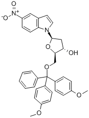 1-(5-O-(DIMETHOXYTRITYL)-BETA-D-2-DEOXYRIBOFURANOSYL)-5-NITROINDOLE CAS#: 869355-18-0