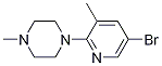 1-(5-broMo-3-Methylpyridin-2-yl)-4-Methylpiperazine CAS#: 885267-44-7