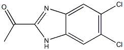 1-(5,6-Dichloro-1H-benzo[d]iMidazol-2-yl)ethanone CAS#: 882977-63-1