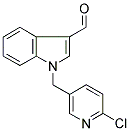 1-[(6-CHLORO-3-PYRIDINYL)METHYL]-1H-INDOLE-3-CARBALDEHYDE CAS#: 886361-80-4