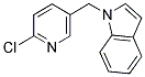 1-[(6-CHLORO-3-PYRIDINYL)METHYL]-1H-INDOLE CAS#: 861207-51-4