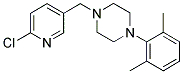 1-[(6-CHLORO-3-PYRIDINYL)METHYL]-4-(2,6-DIMETHYLPHENYL)PIPERAZINE CAS#: 861211-43-0