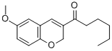 1-(6-METHOXY-2H-CHROMEN-3-YL)-HEXAN-1-ONE CAS#: 850350-12-8