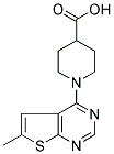 1-(6-METHYL-THIENO[2,3-D]PYRIMIDIN-4-YL)-PIPERIDINE-4-CARBOXYLIC ACID CAS#: 831242-24-1