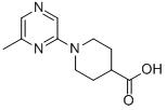 1-(6-METHYLPYRAZIN-2-YL)PIPERIDINE-4-CARBOXYLIC ACID CAS#: 886851-58-7