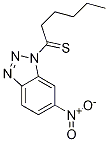 1-(6-Nitrobenzotriazol-1-yl)hexane-1-thione CAS#: 866251-89-0