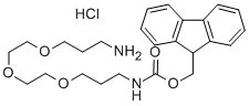 1-(9-FLUORENYLMETHYLOXYCARBONYL-AMINO)-4,7,10-TRIOXA-13-TRIDECANAMINE HYDROCHLORIDE CAS#: 868599-75-1