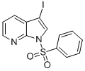 1-BENZENESULFONYL-3-IODO-1H-PYRROLO[2,3-B]PYRIDINE CAS#: 887115-53-9