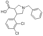 1-BENZYL-4-(2,3-DICHLORO-PHENYL)-PYRROLIDINE-3-CARBOXYLIC ACID CAS#: 874991-38-5