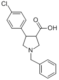 1-BENZYL-4-(4-CHLORO-PHENYL)-PYRROLIDINE-3-CARBOXYLIC ACID HYDROCHLORIDE CAS#: 885959-10-4