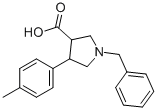1-BENZYL-4-(4-METHYL-PHENYL)-PYRROLIDINE-3-CARBOXYLIC ACID CAS#: 874990-45-1